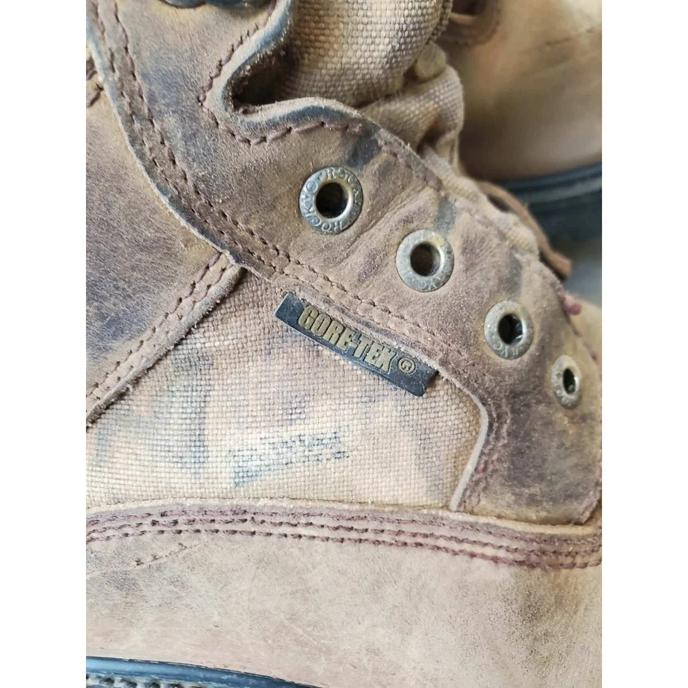 Rocky BearClaw 800G Thinsulate Gore-Tex Hunting Boots Mens‎ 9M Brown Camo 9123